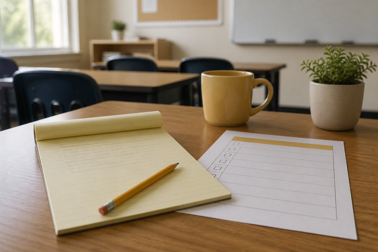 Catatan observasi dan checklist untuk peer coaching guru